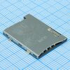 476030001, соединитель sim карты 8 контактов шаг 1.27мм угловой smd 0.5a/контакт лента на катушке