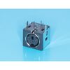 MDN-3FR, гнездо mini din 3 контаткта на плату