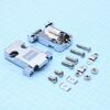 DS1046-09C1S1, кожух для разъема d-sub 9pin, металлизированный