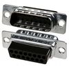 167293-1, корпус разъема d sub, серия amplimite hdp-20, d sub, db, штекер, 15 вывод(-ов)