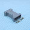 DS1061-09PA1, кожух переходника d-sub 9 контактов