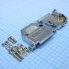 DS1046-25C1S1, кожух для разъема d-sub 25pin, металлизированный