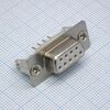 KLS1-221B-09-F-W, d-sub, розетка на плату