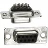 5-747905-2, разъем d sub, 9 контакт(-ов), гнездо, de, серия amplimite hdp-20