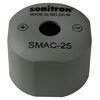SMAC-25-P15, пьезоизлучатель 5-16v, 3350hz, 9.7ma, 93.5db, -40+85c, 25mm, тон-непрерывный