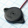 TFM-19, пьезоизлучатель 80db/12v/5ma d=34 4.0khz гибкие выводы