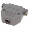 DSUB PLASTIC CASE (DP-25C), корпус к разъему d-sub пластиковый кожух серый