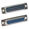 DPS-25F / DBB-25F, разъем d-sub dps-25f/dbb-25f, 25 контактов