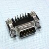 5747840-6, разъем угловой d sub, серия amplimite hd-20, de, штекер, 9 контакт(-ов)