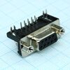 DS1037-09FNAKT74-0CC, розетка 9 pin на плату, шаг 2.77мм