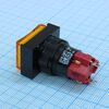 D16LMT1-1ABKY, d16lmt1-1abky, переключатель кнопочный без фиксации 250в/5а led подсветка 24в