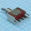 7101MD9V3BE, переключатель тумблер on none on spdt круглый 20в 0.4ва монтаж на кронштейн медицинского применения