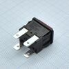 DS SC-7097A ФЧК 12V, выключатель кнопочный с фиксацией, 2группы на замыкание, подсветка 12v
