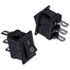 KCD5-101-C3-B/3P ON-OFF, клавишный переключатель on-on 3pin, 250в 3а