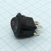 DS WR-3107Bk 4P черный, 2 полож. 4конт. 250v/6a ac
