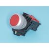 TN2BFR-1B, кнопка управления плоская, без фиксации, d 30 мм, нз, красная