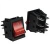 KCD4-202N-C3-R/6P ON-ON, клавишный переключатель kcd4-202n-c3-r/6p, on-on