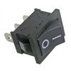 MRS-102(A) ON-ON, клавишный переключатель mrs-102(a), on-on, черный