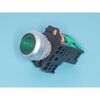 TN2IF2GN-1A, кнопка управления плоская, с подсветкой, без фиксации, d 30 мм, нр, зеленая