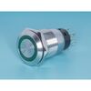 TT19AL2G2, кнопка управления герметичная, с подсветкой, с фиксацией, d 22 мм, 2нр+2нз, зеленая