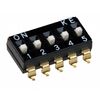 DMHA-05G-G, dip переключатель 5 групп шаг 2.54мм для поверхностного монтажа