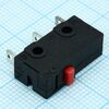 SM5-00N-115, микропереключатель 3а 250в, прямые выводы с отверстием