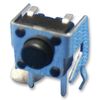 SKHHLUA010, кнопка тактильная 6x6мм, горизонтальная, черная