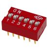 DS-06 (SWD1-6), dip переключатель 6 групп ds-06, серия swd 1-6