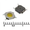 IT-1187N (5X5X0.8), кнопка тактильная it-1187n, 5x5x0.8 мм