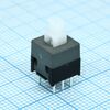 MPS-850-G, кнопочный переключатель с фиксацией 8,5х8,5мм 100ma 30vdc, 6pin (аналог ps850l)
