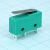 MSW-12-17, микропереключатель с лапкой 17мм on-(on) (5a 125/250vac) spdt 3p