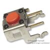 B3F3105, кнопка тактильная 6х6мм угловая h=0.9mm усилие нажатия 2.55n(260гр) 0.05а 24в монтаж в отверстие