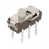 SSSS222700, переключатель движковый вертикальный две группы (on-on), 0.3a 6vdc, высота движка 2мм, 10000циклов