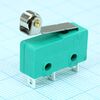 MSW-13-17, микропереключатель с роликом 17мм on-(on) (5a 125/250vac) spdt 3p