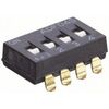 1825059-6, переключатель dip switches; конфигурация: spst; контакты: 2; шаг: 2.54
