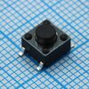 L-KLS7-TS6604-5.0-180-B, кнопка тактильная 6х6мм h=5мм усилие нажатия 180гр smd монтаж россыпь