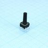 0613HIM-130G-G, кнопка тактильная 6х6х13мм 4 pin