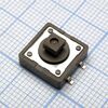 DTSM-24N-V-T/R, кнопка тактильная миниатюрная smd 12*12* 7.3 / 0,05a/12vdc
