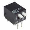 1571999-1, переключатель dip 2 группы 0.1а 24в шаг 2.54mm