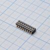 DM-09-V, движковый переключатель 9 групп smd монтаж 2.54мм 25ма 24в