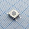 KSC221G LFS, кнопка тактильная 6х6х3.5мм 0.05a 32в 2h 500000циклов smd монтаж, посеребренные котнакты