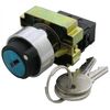 3SA8-BG21, ключ-переключатель серии 3sa8 на 2 положения, no, с фиксацией, 240в, 3а