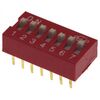 DS-07 (SWD1-7), dip переключатель 7 групп ds (swd1)