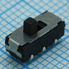 JS202011JCQN, переключатель движковый on on dpdt 0.3а 6в smd лента на катушке