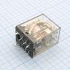 TRL-24VDC-P-2C, реле силовое 24vdc, 10a, 2 переключения, в плату