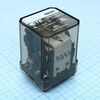 3-1415546-2, силовое реле, uобм 24 в dc, 3 переключающих контакта, 16 а ac