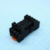 DPKF14A-F3-00A(H), колодка для реле drpe-4c, 4 группы контактов, винтовая фиксация, 300v, 10a, серия dpkf