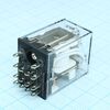 TRY-220VAC-S-4C, реле силовое 220vac, 5а, 4переключения / 28х21.5х35.5мм