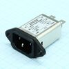 B84771A0012A, фильтр iec 12a, 250b, x2=0.1uf, y2=2x2200pf, lr=2x0.14mh, ileak=0.173ma