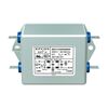 B84113H0000B030, фильтр линии питания двухпроводный 50гц/60гц 3a 250в резьбовая шпилька фланцевое крепление